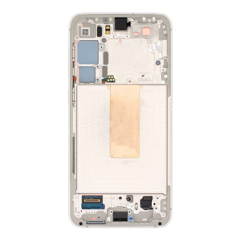 LCD Frame Middle Chassis for Samsung Galaxy S23 CreamWhite thumbnail 3