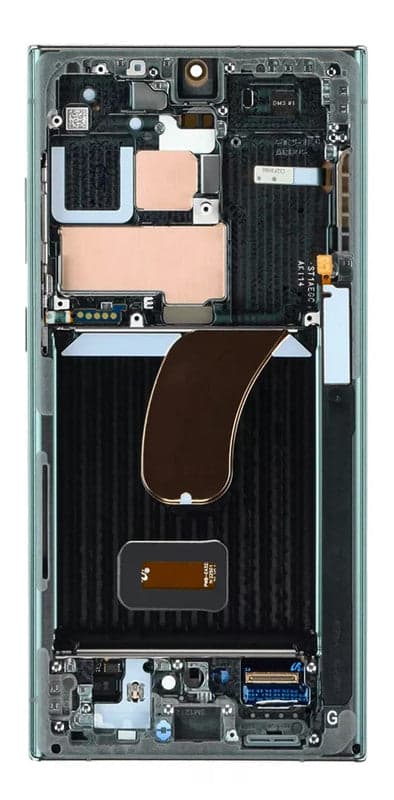 LCD Frame Middle Chassis for Samsung Galaxy S23 Ultra Green