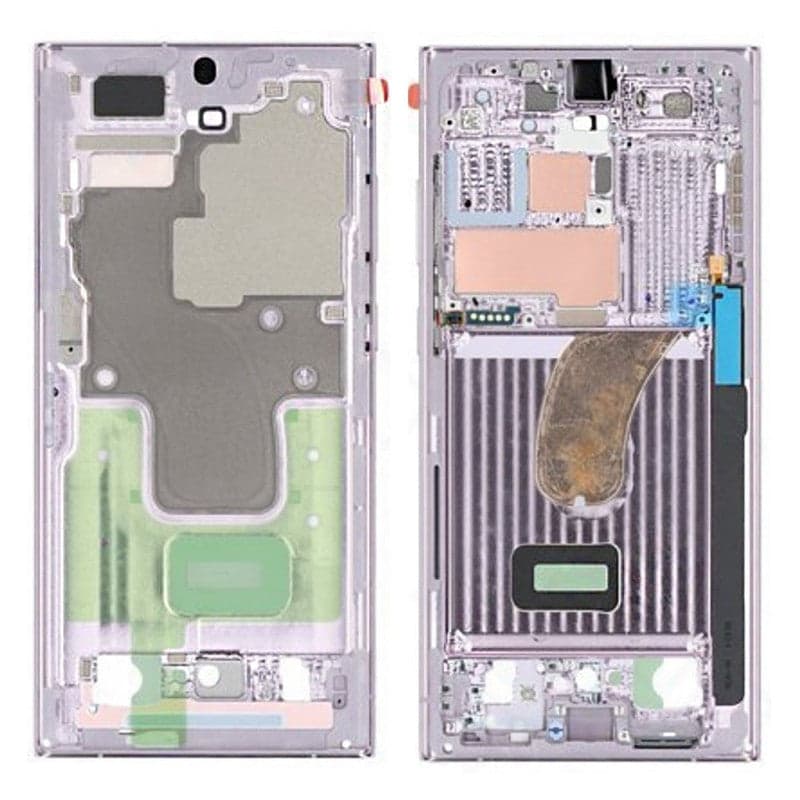 LCD Frame Middle Chassis for Samsung Galaxy S23 Ultra Purple