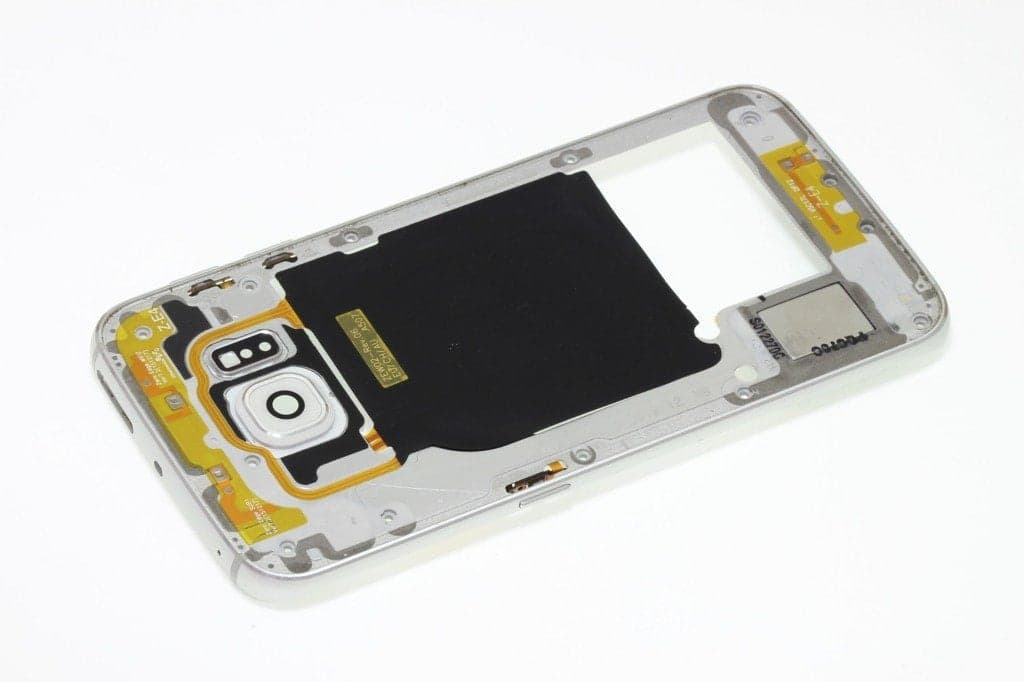 Lcd Frame Middle Chassis for Samsung Galaxy S6 Edge Silver thumbnail 2