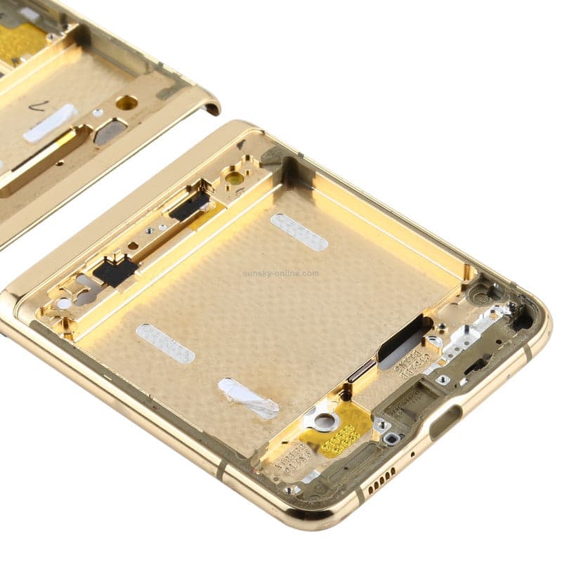 LCD Frame Middle Chassis for Samsung Galaxy Z Flip YellowGold thumbnail 3