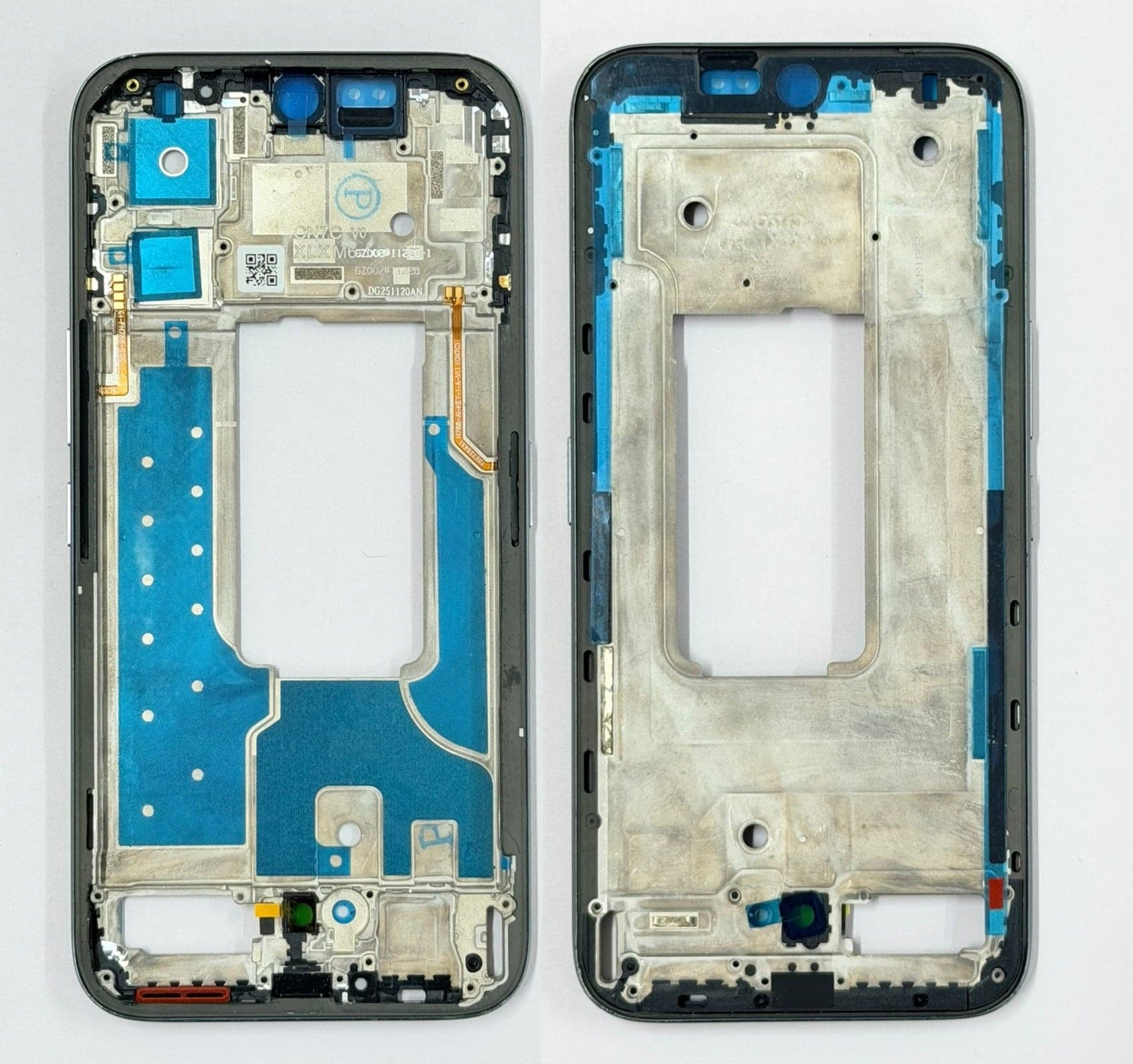 Lcd Frame Middle Chassis for Tecno Camon 50 Ultra CN7C Silver