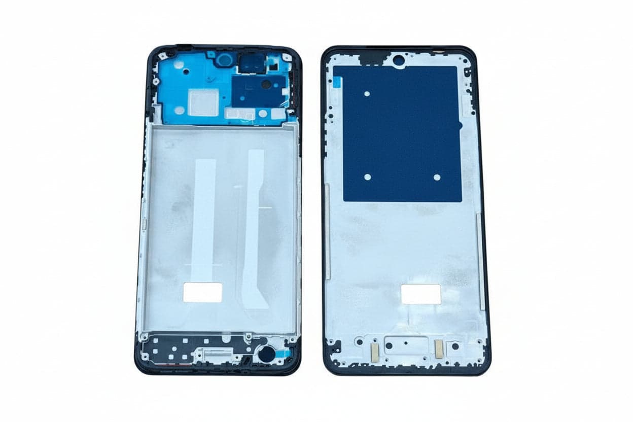 Lcd Frame Middle Chassis for Vivo T4X Black