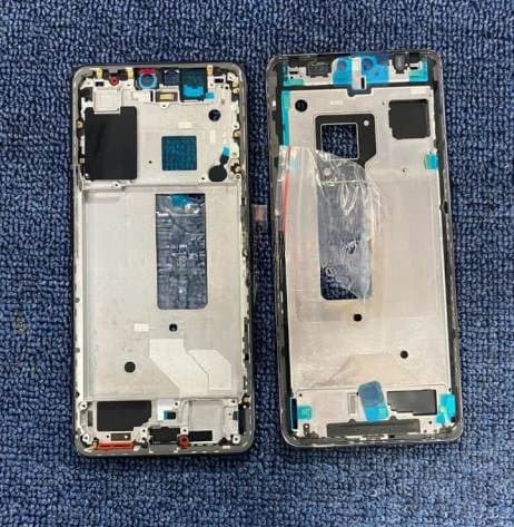 Lcd Frame Middle Chassis for Vivo V23 Pro 5G Blue