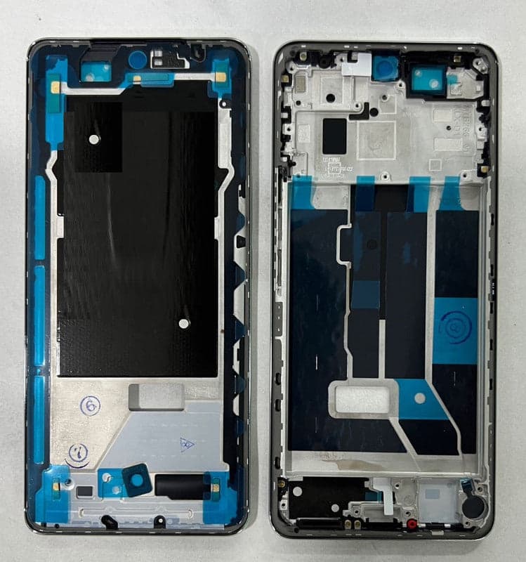 Lcd Frame Middle Chassis for Vivo V40 Black
