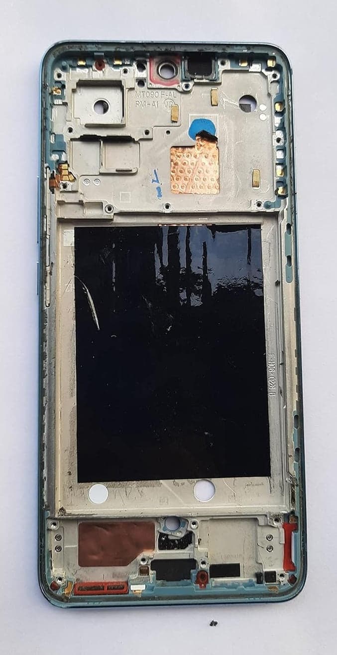 Lcd Frame Middle Chassis for Vivo X60 5G Black thumbnail 2