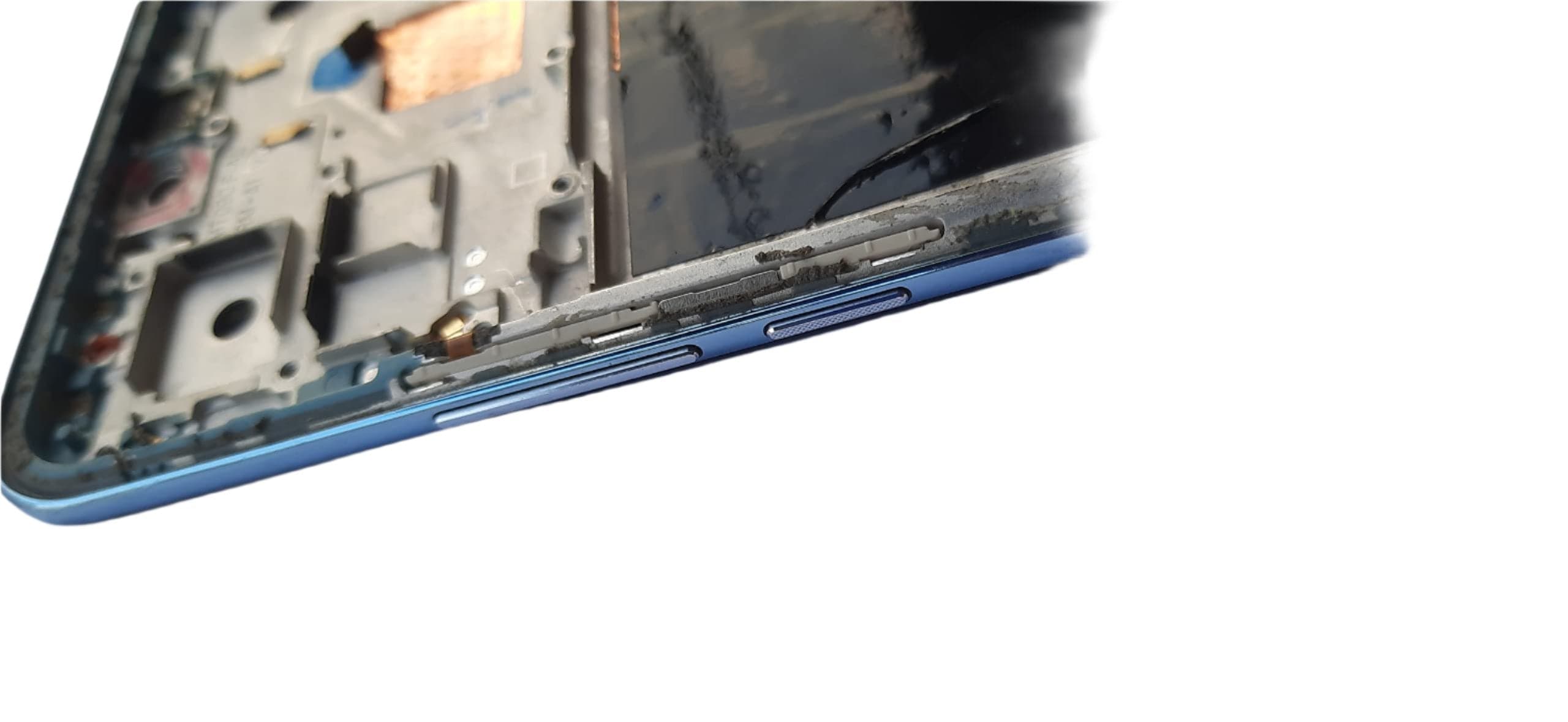Lcd Frame Middle Chassis for Vivo X60 5G Blue thumbnail 3
