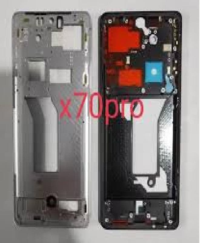 Lcd Frame Middle Chassis for Vivo X70 Pro Black
