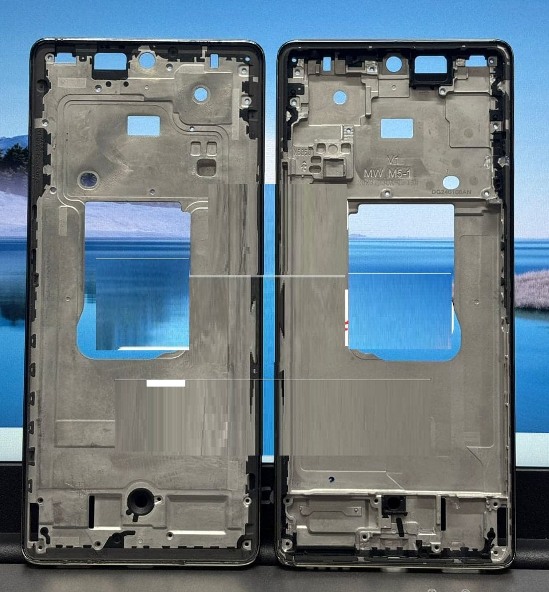 Lcd Frame Middle Chassis for Infinix Note 40 pro 4G X6850 Gold