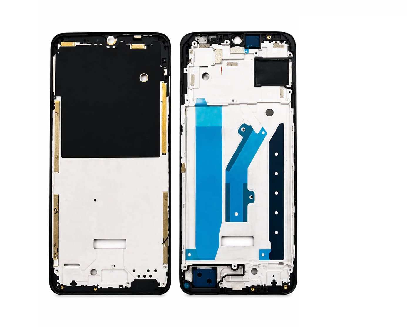 Lcd Frame Middle Chessis for ITEL P55 5G Black