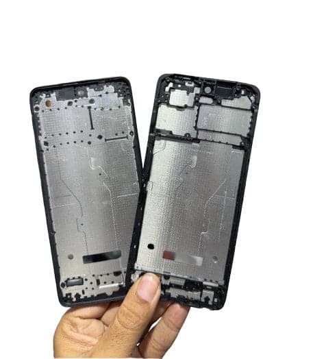 Lcd Frame Middle Chessis for Tecno Spark 12C Black