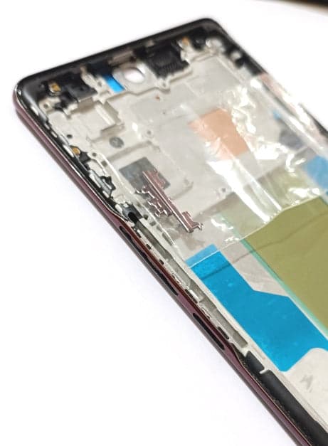 Lcd Frame Middle Chassis for Vivo V29 5G Majestic Red thumbnail 3