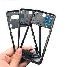 Middle Ring Outer Frame for LG K42 Black thumbnail 2