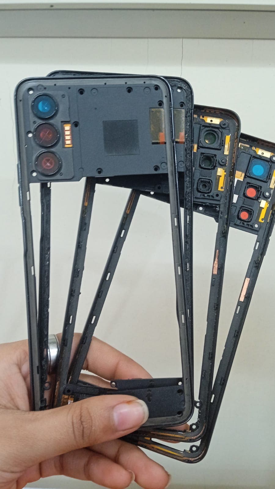 Lcd Frame Middle Chassis for Tecno Pova 5G LE8 Black thumbnail 2