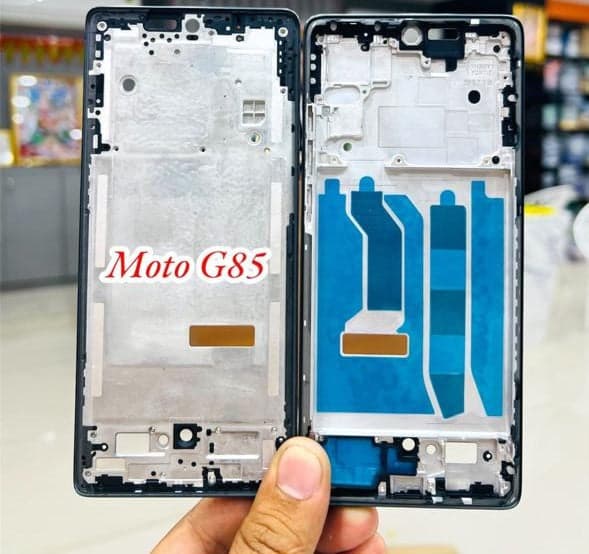 Lcd Frame Middle Chassis for Motorola Moto G85 5G Black