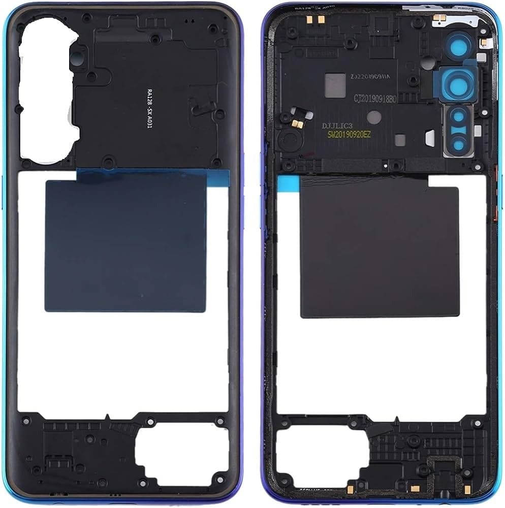 Middle Ring Outer Frame for Realme XT Blue