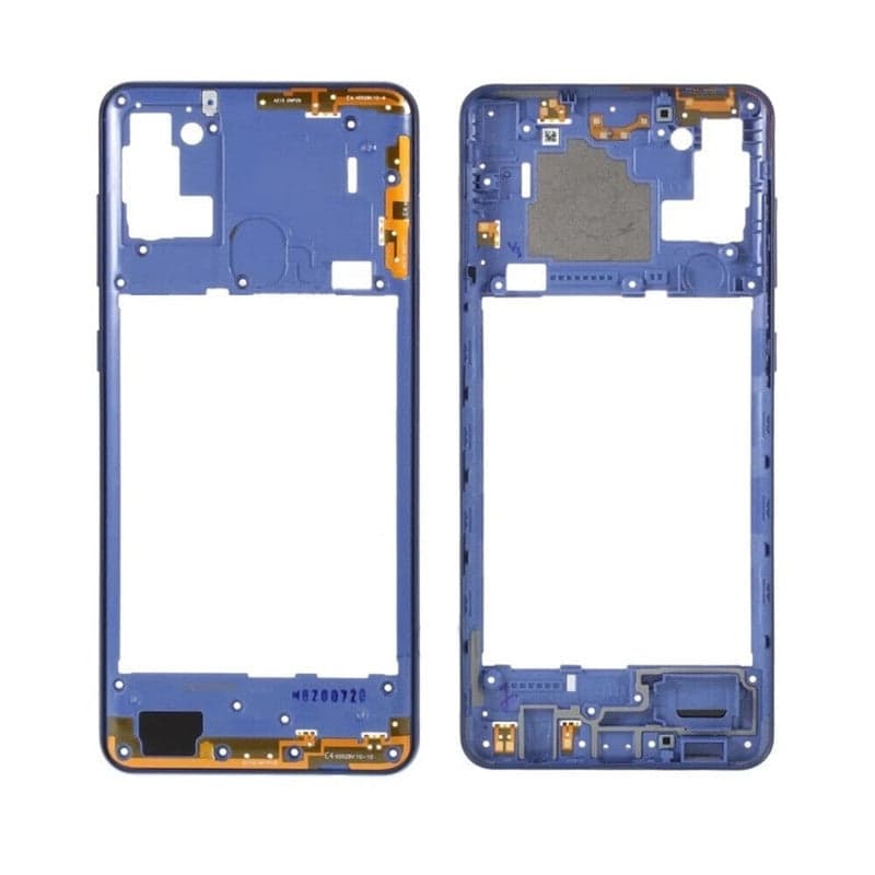 Middle Ring Outer Frame for Samsung Galaxy A21S Blue