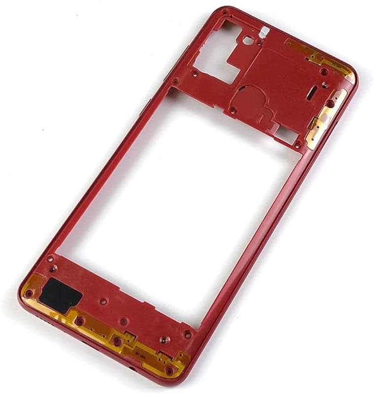Middle Ring Outer Frame for Samsung Galaxy A21S Red thumbnail 2