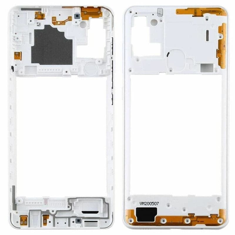 Middle Ring Outer Frame for Samsung Galaxy A21S White