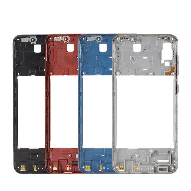 Middle Ring Outer Frame for Samsung Galaxy A30 Red thumbnail 2