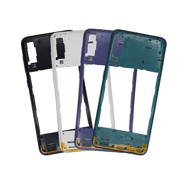 Middle Ring Outer Frame for Samsung Galaxy A30S White thumbnail 3