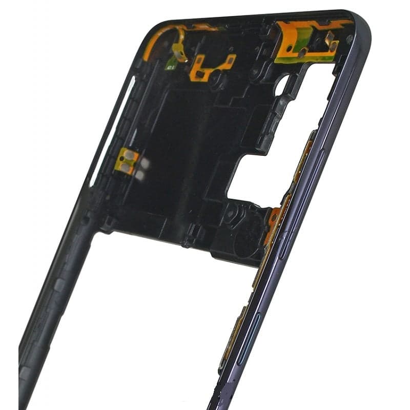 Middle Ring Outer Frame for Samsung Galaxy A31 Black thumbnail 3