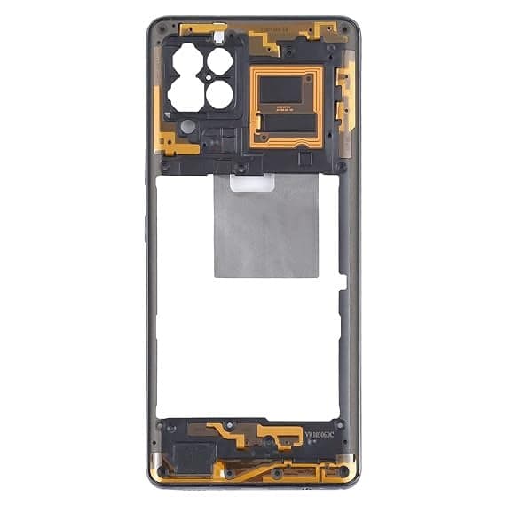 Middle Ring Outer Frame for Samsung Galaxy A42 5G Black thumbnail 3