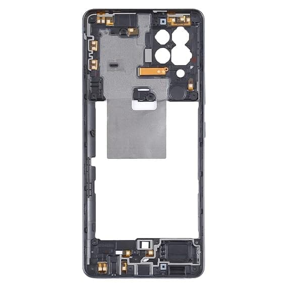 Middle Ring Outer Frame for Samsung Galaxy A42 5G Black thumbnail 4