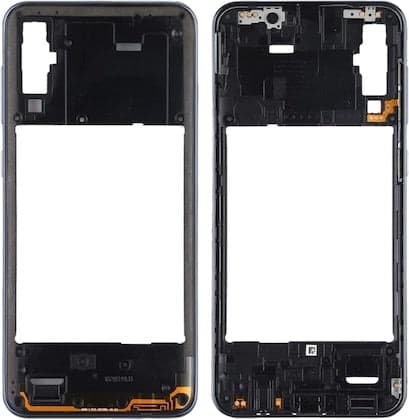 Middle Ring Outer Frame for Samsung Galaxy A50 Black