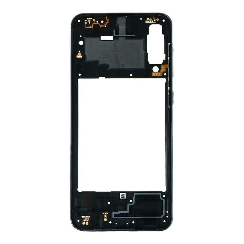 Middle Ring Outer Frame for Samsung Galaxy A50S Black thumbnail 2