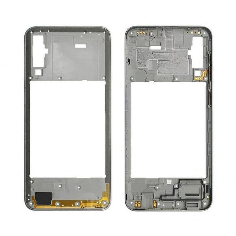 Middle Ring Outer Frame for Samsung Galaxy A50S White thumbnail 2