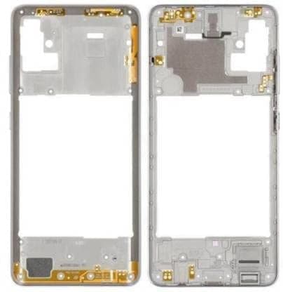 Middle Ring Outer Frame for Samsung Galaxy A51 White