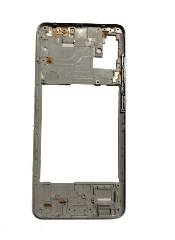 Middle Ring Outer Frame for Samsung Galaxy A51 White thumbnail 3