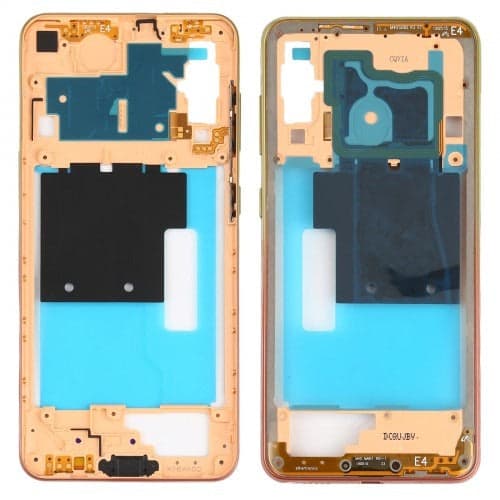 Middle Ring Outer Frame for Samsung Galaxy A60 Orange