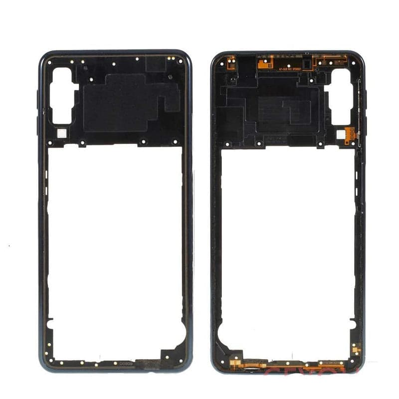 Middle Ring Outer Frame for Samsung Galaxy A7 2018 Black