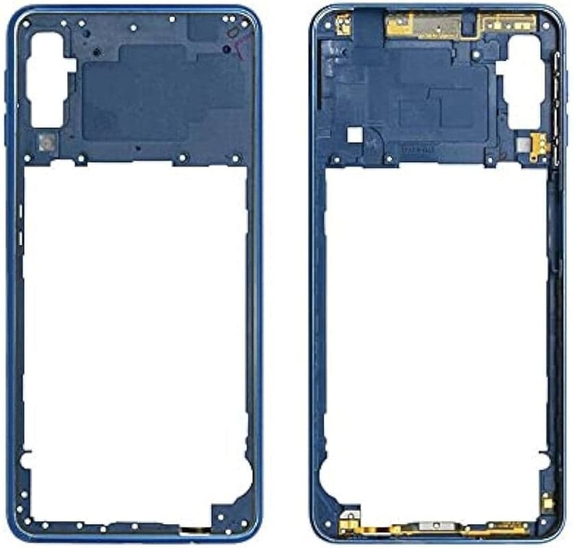 Middle Ring Outer Frame for Samsung Galaxy A7 2018 Blue