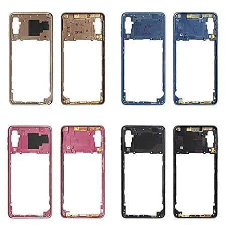 Middle Ring Outer Frame for Samsung Galaxy A7 2018 Gold thumbnail 3