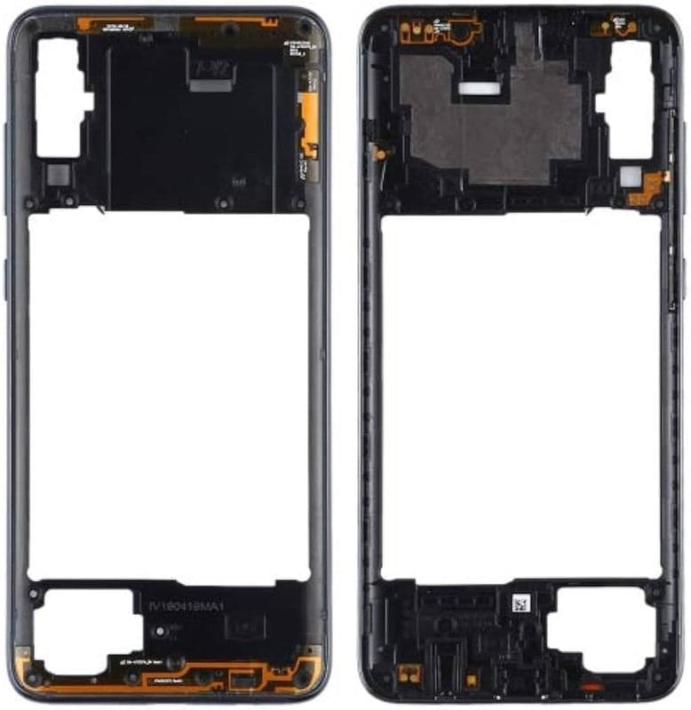 Middle Ring Outer Frame for Samsung Galaxy A70 Black