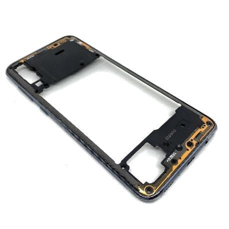 Middle Ring Outer Frame for Samsung Galaxy A70 Black thumbnail 3