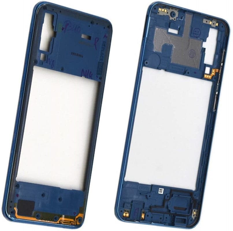 Middle Ring Outer Frame for Samsung Galaxy A70 Blue thumbnail 2