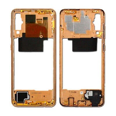 Middle Ring Outer Frame for Samsung Galaxy A70 Orange