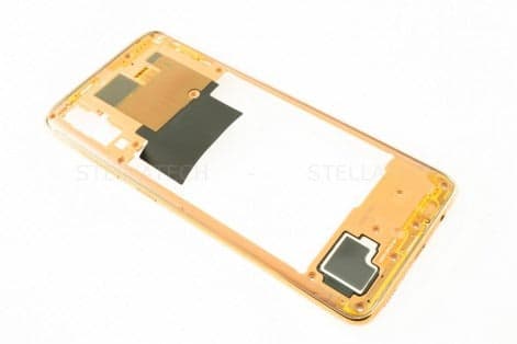 Middle Ring Outer Frame for Samsung Galaxy A70 Orange thumbnail 3
