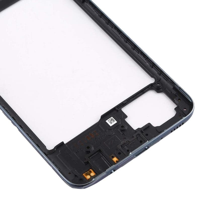 Middle Ring Outer Frame for Samsung Galaxy A70S Black thumbnail 2