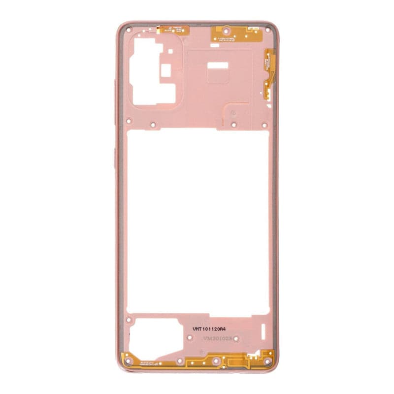 Middle Ring Outer Frame for Samsung Galaxy A71 Pink