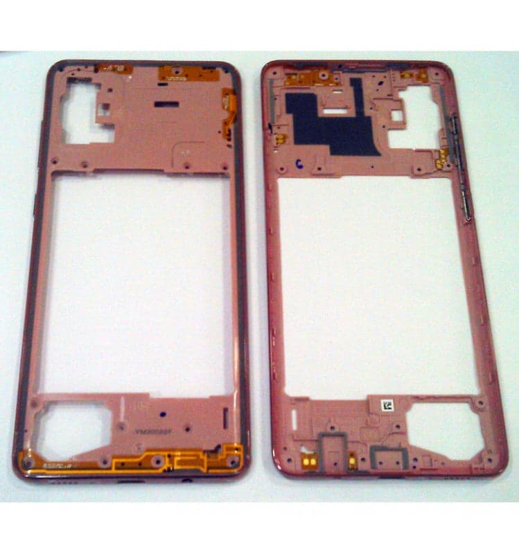 Middle Ring Outer Frame for Samsung Galaxy A71 Pink thumbnail 2