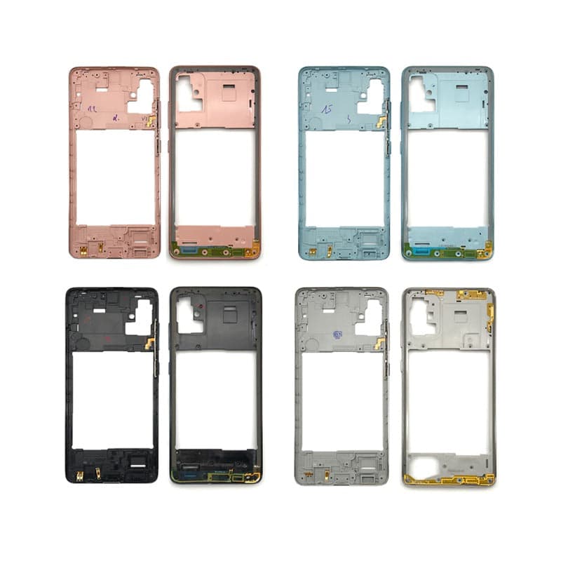 Middle Ring Outer Frame for Samsung Galaxy A71 Pink thumbnail 3