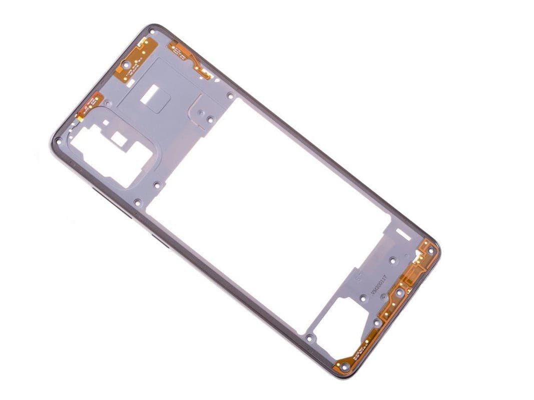 Middle Ring Outer Frame for Samsung Galaxy A71 White thumbnail 2