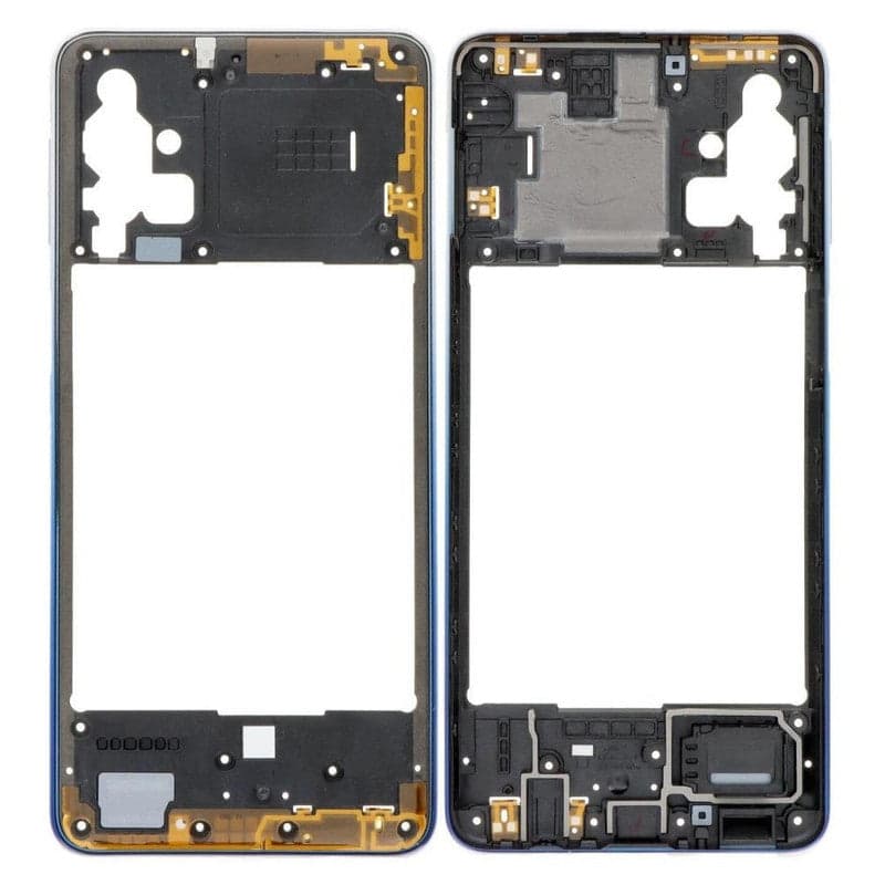 Middle Ring Outer Frame for Samsung Galaxy M31S Blue