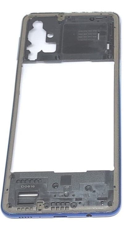 Middle Ring Outer Frame for Samsung Galaxy M31S Blue thumbnail 2
