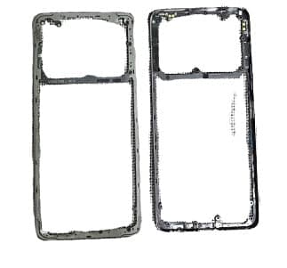 Middle Ring Outer Frame for Vivo Y27 Black